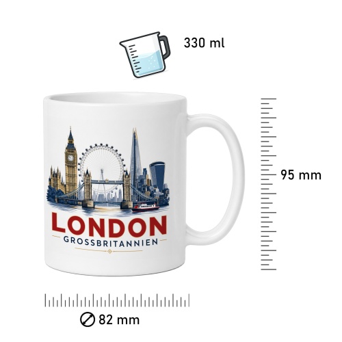 Tasse »London Großbritannien«