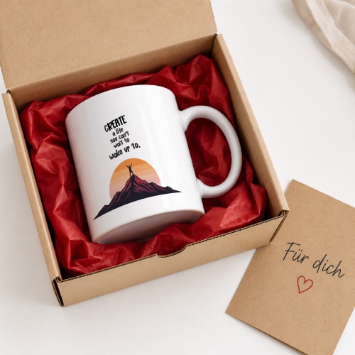Tasse »Create a life you cant wait to wake up to.«