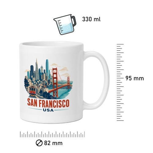 Tasse »San Francisco USA«