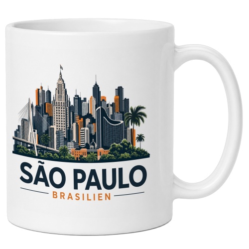 Tasse »São Paulo Brasilien«