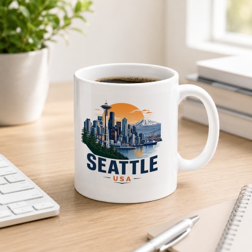 Tasse »Seattle USA«