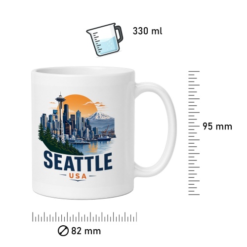 Tasse »Seattle USA«