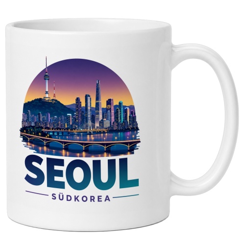 Tasse »Seoul Südkorea«