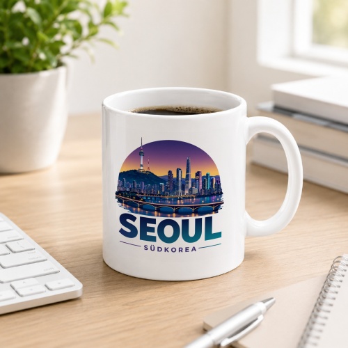 Tasse »Seoul Südkorea«