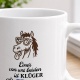 Tasse »Einer von uns beiden ist klüger als du«