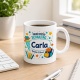 Tasse »Mein erster Schultag Carla Endlich 1. Klasse!«