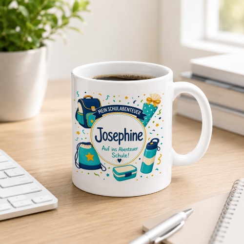 Tasse »Josephine Auf ins Abenteuer Schule!«