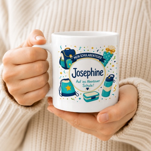 Tasse »Josephine Auf ins Abenteuer Schule!«