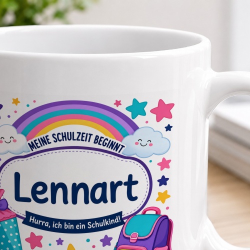 Tasse »Meine Schulzeit beginnt«