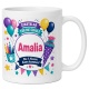 Tasse »Startklar für die Schule Amalia«