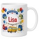 Tasse »Mein Schulabenteuer Lisa Auf ins Abenteuer Schule!«