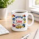 Tasse »Mein Schulabenteuer Lisa Auf ins Abenteuer Schule!«