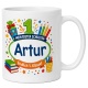 Tasse »Mein erster Schultag Arthur Endlich 1. Klasse!«