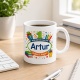 Tasse »Mein erster Schultag Arthur Endlich 1. Klasse!«