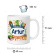 Tasse »Mein erster Schultag Arthur Endlich 1. Klasse!«