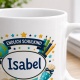 Tasse »Endlich Schulkind Isabel Mein Abenteuer beginnt.«