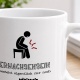 Tasse »Erwachsensein besteht eigentlich nur noch aus Müdigkeit und Rückenschmerzen«