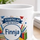 Tasse »Startklar für die Schule Finnja«
