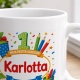 Tasse »Mein erster Schultag Karlotta Endlich 1. Klasse!«