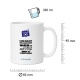Tasse »Habe endlich herausgefunden warum ich auf Fotos...«