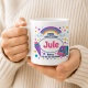 Tasse »Meine Schulzeit beginnt Julie«