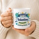 Tasse »Endlich Schulkind Valentina Mein Abenteuer beginnt.«
