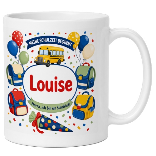 Tasse »Meine Schulzeit beginnt«