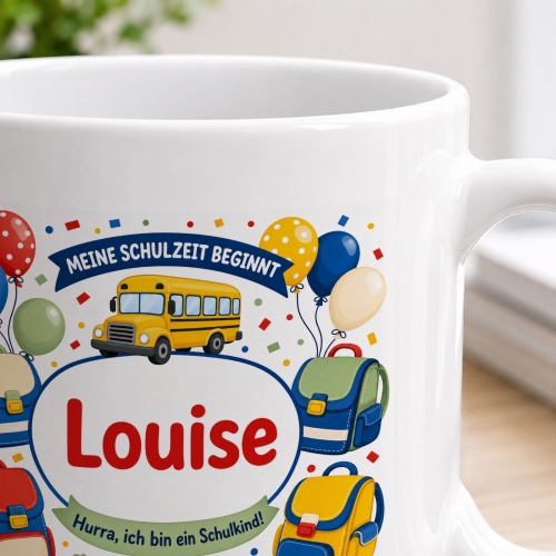 Tasse »Meine Schulzeit beginnt«