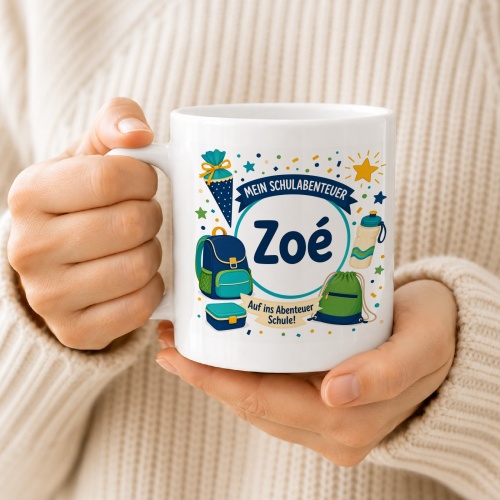 Tasse »Mein Schulabenteuer Zoe«