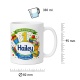 Tasse »Ich bin jetzt Schulkind 1 Hailey«