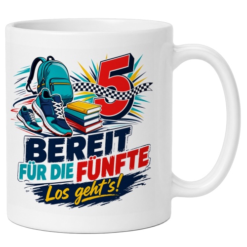 Tasse »Bereit für die Fünfte Los...