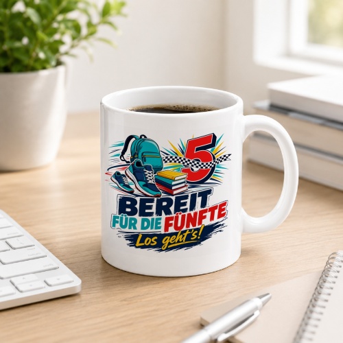 Tasse »Bereit für die Fünfte Los...