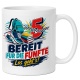 Tasse »Bereit für die Fünfte Los gehts!«