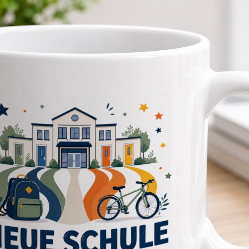 Tasse »Neue Schule Neue Chancen. Neue Geschichten.«