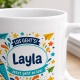 Tasse »Los gehts! Layla Jetzt geht es los!«