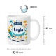 Tasse »Los gehts! Layla Jetzt geht es los!«