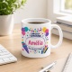 Tasse »Endlich Schulkind Amélia Mein Abenteuer beginnt«