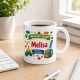 Tasse »Auf in die 1. Klasse Melissa«