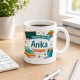 Tasse »Mein erster Schultag Anika Endlich 1. Klasse!«
