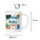 Tasse »Mein erster Schultag Anika Endlich 1. Klasse!«