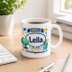 Tasse »Startklar für die Schule Leila«