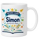 Tasse »Auf in die 1. Klasse Simon«
