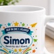 Tasse »Auf in die 1. Klasse Simon«