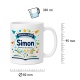 Tasse »Auf in die 1. Klasse Simon«