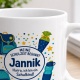 Tasse »Meine Schulzeit beginnt Jannik«