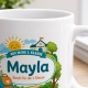 Tasse »Auf in die 1. Klasse Mayla Bereit für die 1. Klasse.«