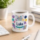 Tasse »Endlich Schulkind Luke Mein Abenteuer beginnt.«