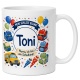 Tasse »Meine Schulzeit beginnt Toni«