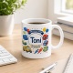 Tasse »Meine Schulzeit beginnt Toni«