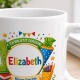 Tasse »Ich bin jetzt Schulkind Elizabeth«